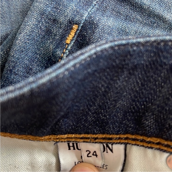 Hudson cotton blend blue jeans - Picture 7 of 9